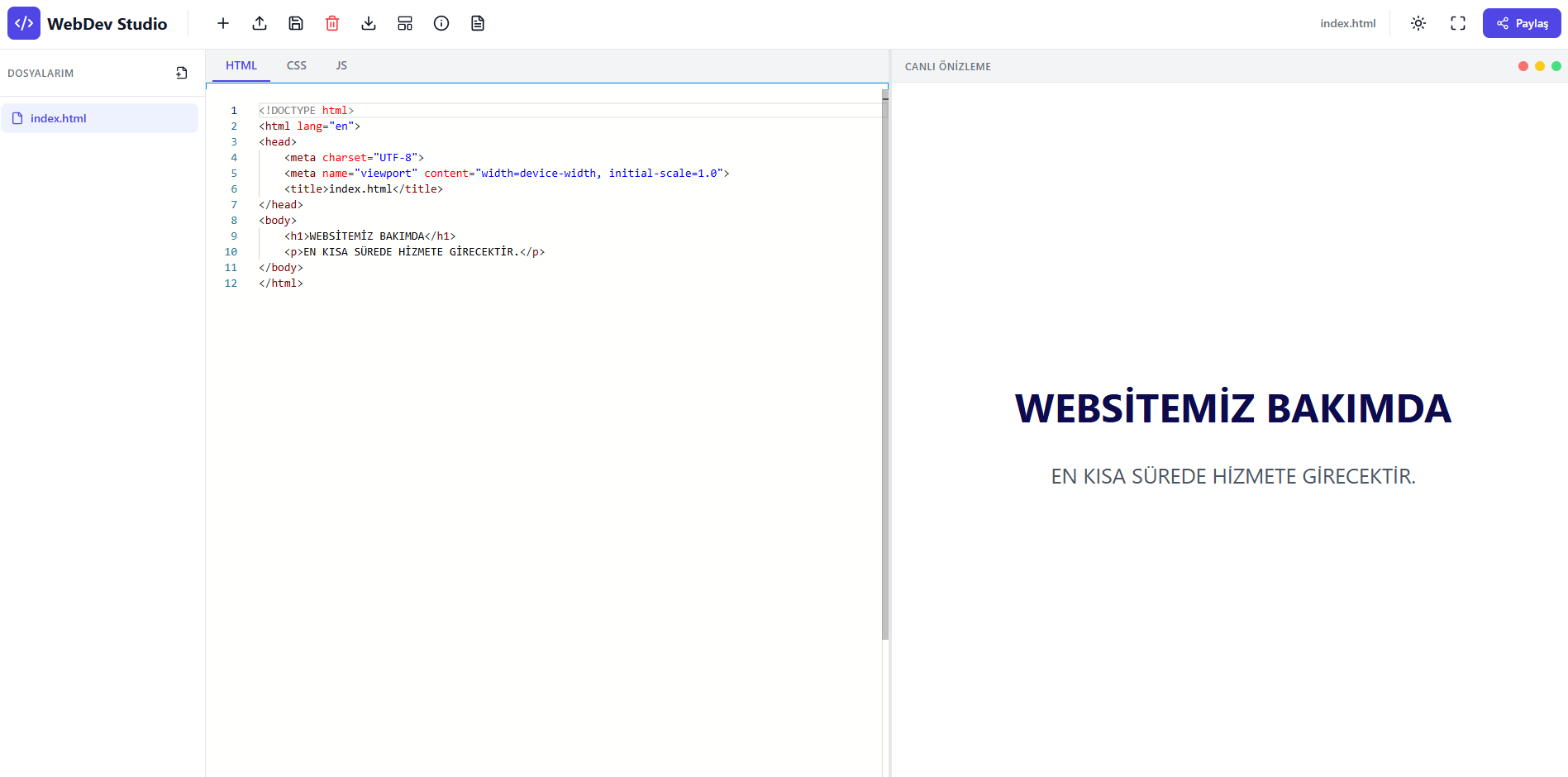 WebDev Studio